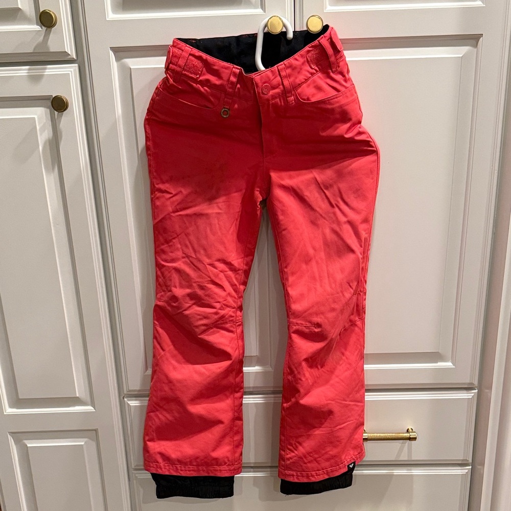 Roxy Kids Bright Pink Ski Pants